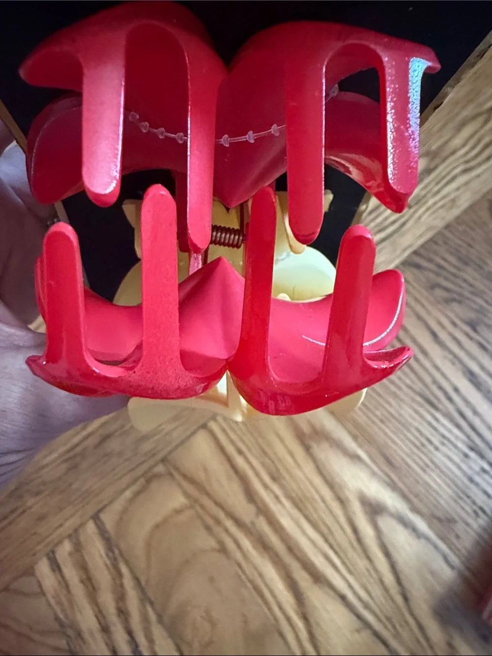 L’erikson Yellow and Red Flower Hair Clips